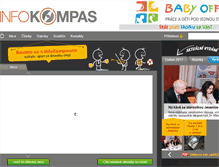 Tablet Screenshot of infokompas.cz